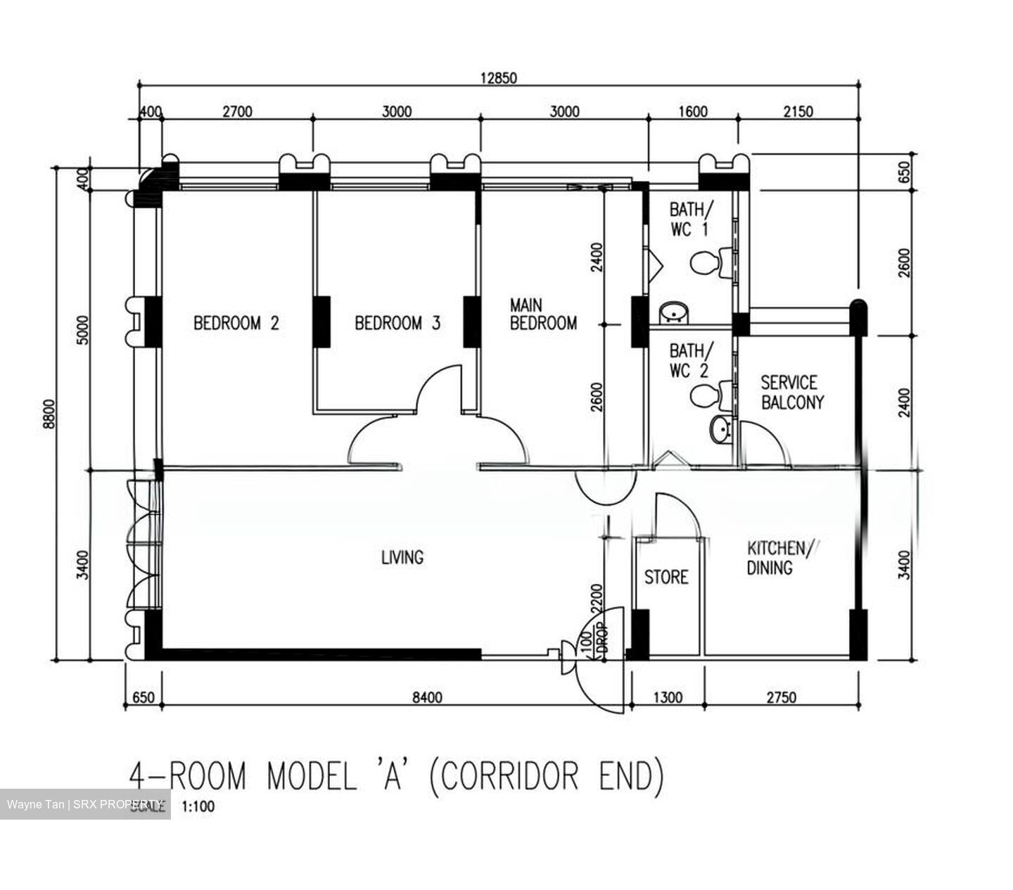 Blk 899A Woodlands Drive 50 (Woodlands), HDB 4 Rooms #532290751